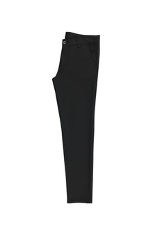Siyah Slim Fit Dar Kesim Likralı Kanvas / Chino Pantolon
