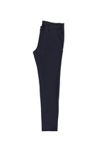 Koyu Lacivert Slim Fit Dar Kesim Likralı Kanvas / Chino Pantolon