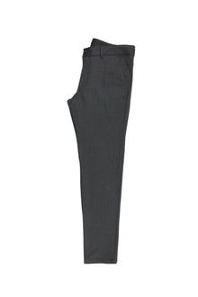 Koyu Antrasit Slim Fit Dar Kesim Likral? Kanvas / Chino Pantolon-Abdullah Ki??l?