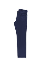 Koyu Lacivert Relax Fit Rahat Kesim Likralı Kanvas / Chino Pantolon