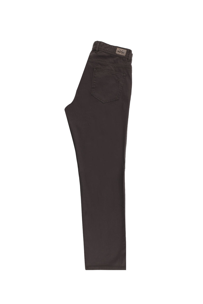 Orta Kahve Relax Fit Rahat Kesim Likralı Kanvas / Chino Pantolon