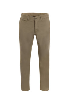 Orta Vizon Slim Fit Dar Kesim Likralı Kanvas / Chino Pantolon