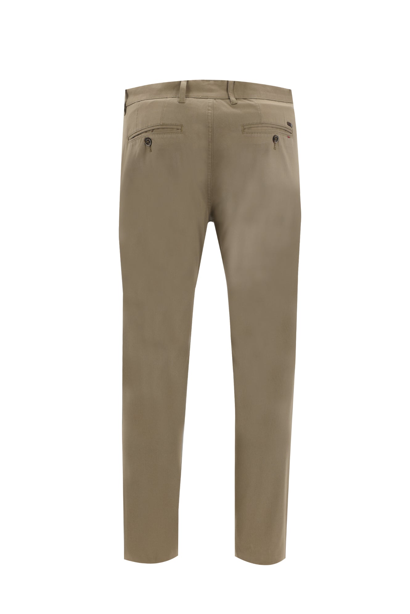 Orta Vizon Slim Fit Dar Kesim Likralı Kanvas / Chino Pantolon