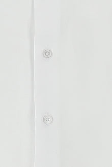 Beyaz Uzun Kol Slim Fit Dar Kesim Non Iron Desenli Pamuk Gömlek