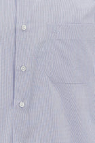 Mavi Uzun Kol Regular Fit Non Iron Desenli Pamuk Gömlek
