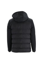 Siyah Kapüşonlu Şişme Mont