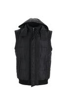 Siyah Kapüşonlu Spor Mont