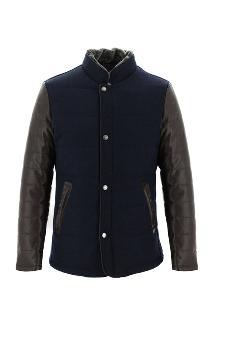 Koyu Kahve Slim Fit Dar Kesim Spor Mont