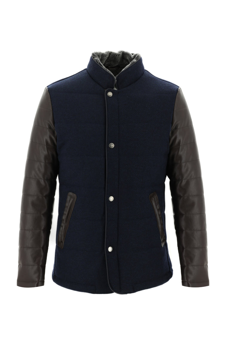 Koyu Kahve Slim Fit Dar Kesim Spor Mont