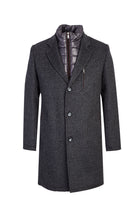 Orta Gri Kaşmirli Kaban