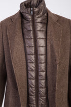 Orta Kahve Kaşmirli Kaban