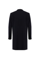 Koyu Lacivert Kaşmir Palto