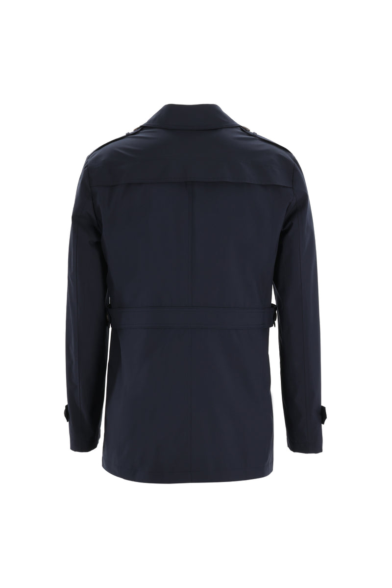 Koyu Lacivert Spor Pardösü & Trençkot