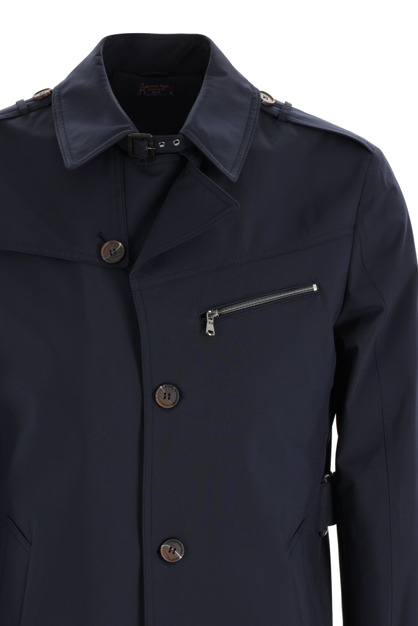 Koyu Lacivert Spor Pardösü & Trençkot