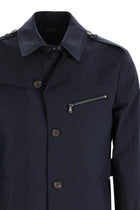 Koyu Lacivert Spor Pardösü & Trençkot