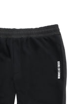 Siyah Slim Fit Dar Kesim Sweatpant / Eşofman