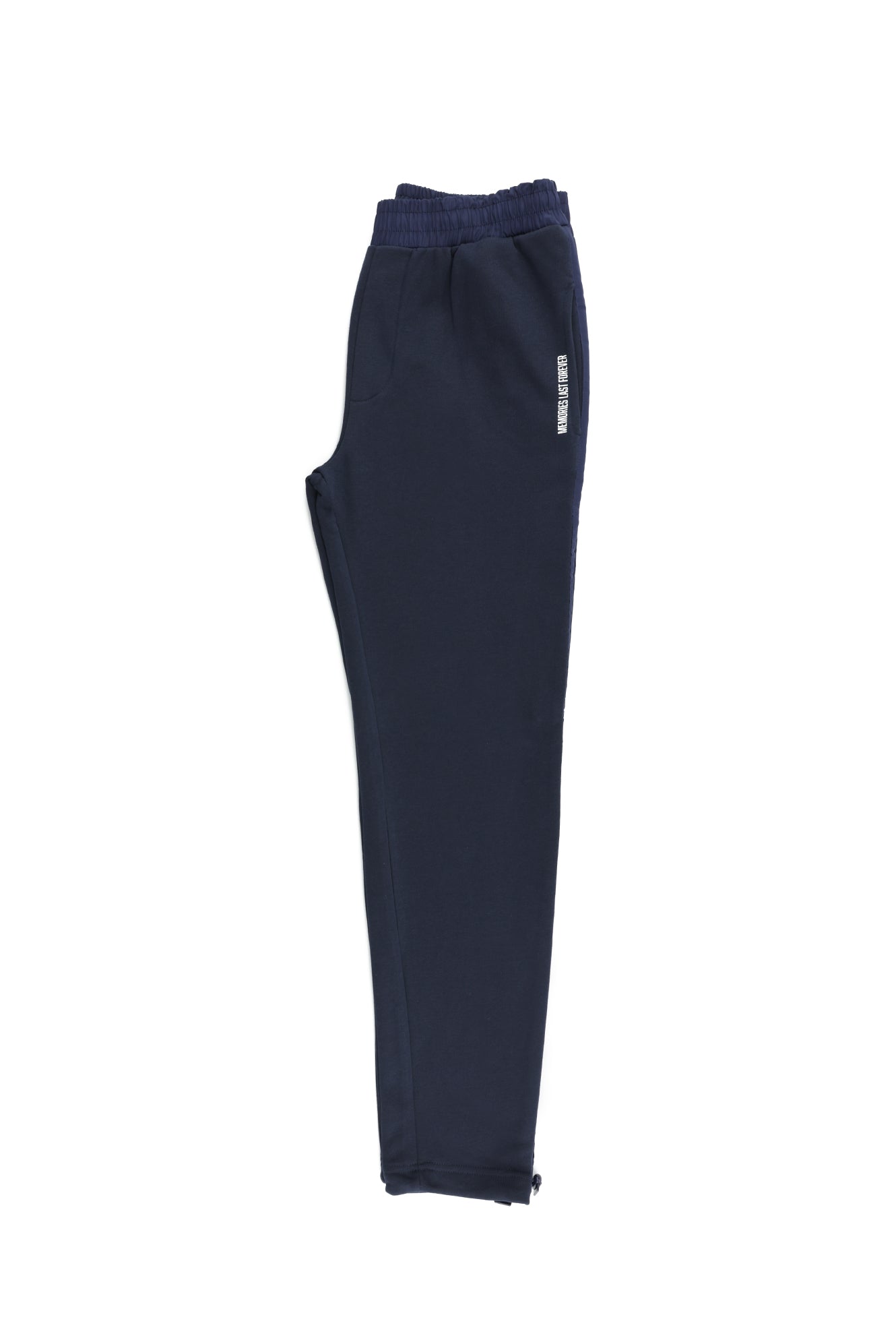 Koyu Lacivert Slim Fit Dar Kesim Sweatpant / Eşofman