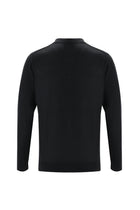 Siyah Polo Yaka Regular Fit Triko Kazak
