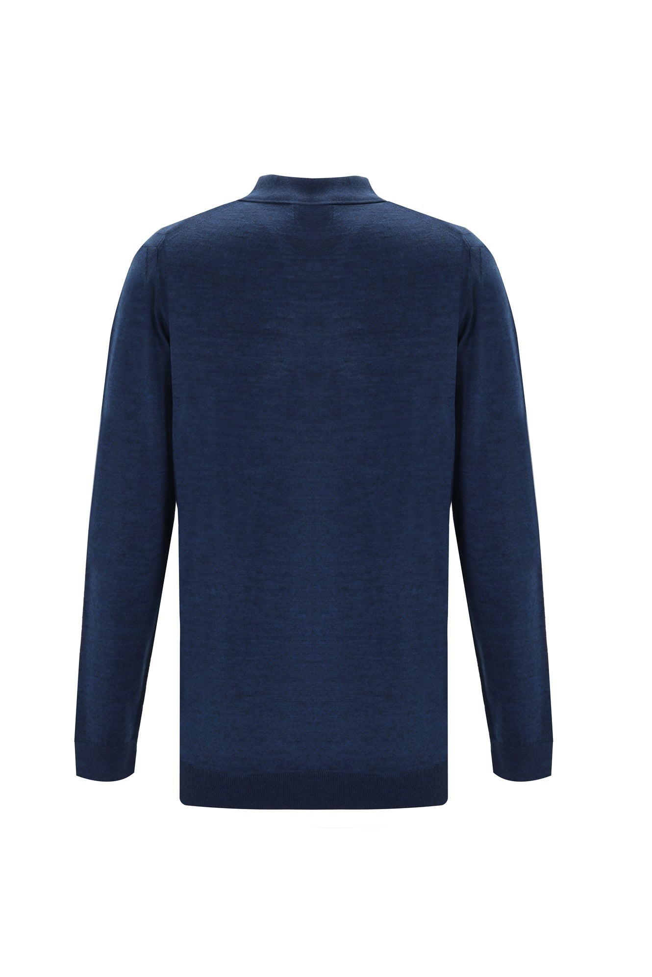 Koyu Petrol Polo Yaka Regular Fit Triko Kazak