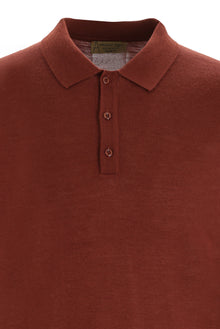 Kiremit Polo Yaka Regular Fit Triko Kazak