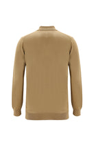 Camel Polo Yaka Regular Fit Yünlü Triko Kazak