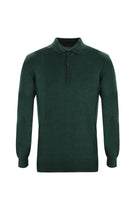 Nefti Polo Yaka Regular Fit Yünlü Triko Kazak