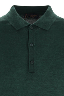 Nefti Polo Yaka Regular Fit Yünlü Triko Kazak