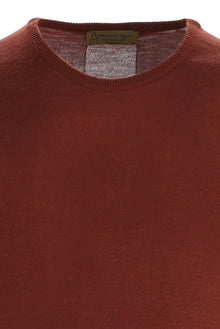 Kiremit Bisiklet Yaka Regular Fit Triko Kazak