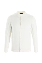 Ekru Polo Yaka Slim Fit Dar Kesim Triko Hırka