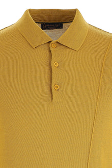Safran Polo Yaka Regular Fit Yünlü Triko Kazak