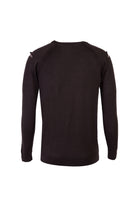 Açık Kahve  Bisiklet Yaka Slim Fit Dar Kesim Yünlü Desenli Triko Kazak