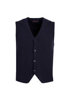 Orta Lacivert Slim Fit Dar Kesim Triko Yelek