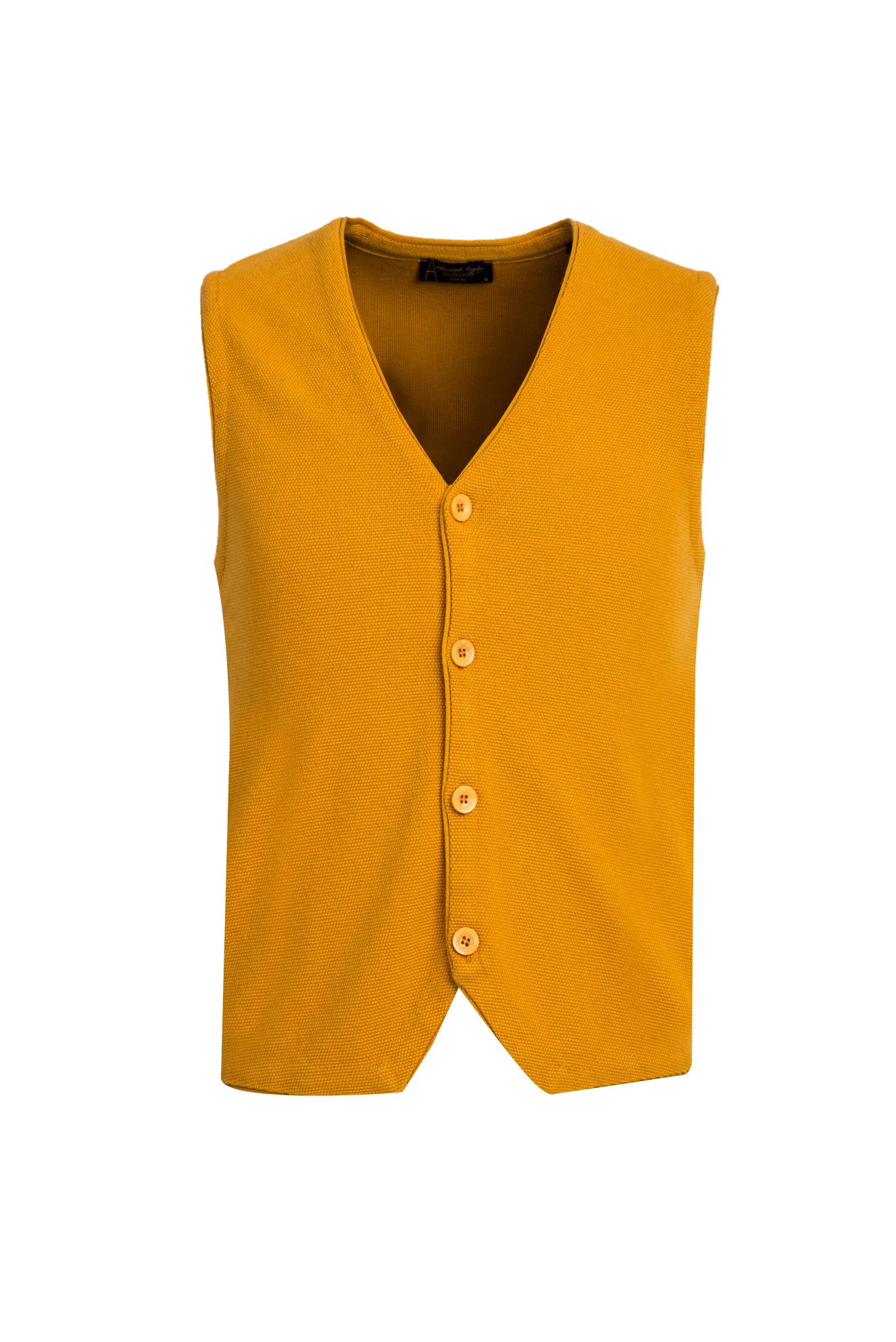 Safran Slim Fit Dar Kesim Triko Yelek