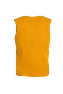 Safran Slim Fit Dar Kesim Triko Yelek