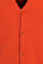 Kiremit Slim Fit Dar Kesim Triko Yelek