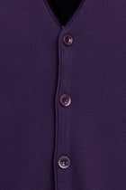 Orta Mor Slim Fit Dar Kesim Triko Yelek