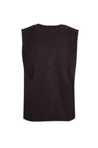 Orta Antrasit Slim Fit Dar Kesim Triko Yelek