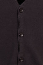 Orta Antrasit Slim Fit Dar Kesim Triko Yelek