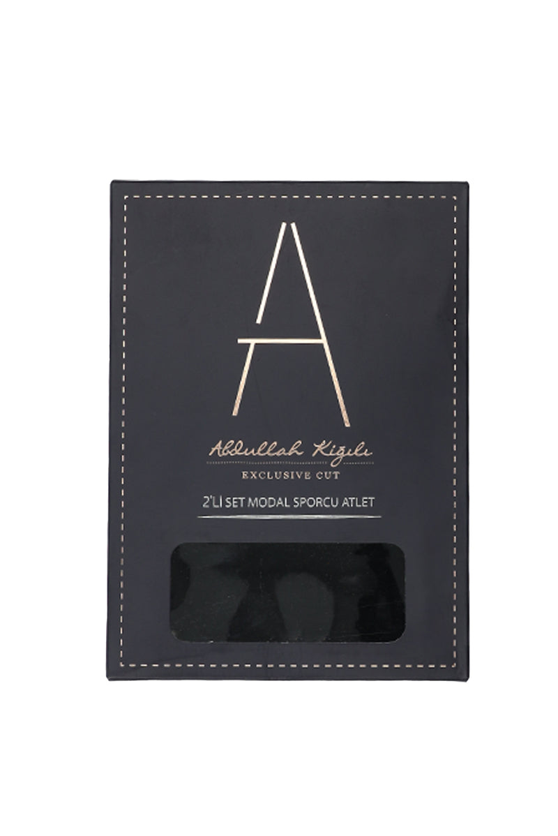 Siyah 2'li Sporcu Atlet Seti-Abdullah Ki??l?