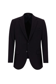 Koyu Bordo 4 Drop Relaxed Fit Rahat Kesim Yünlü Klasik Ceket-Abdullah Ki??l?