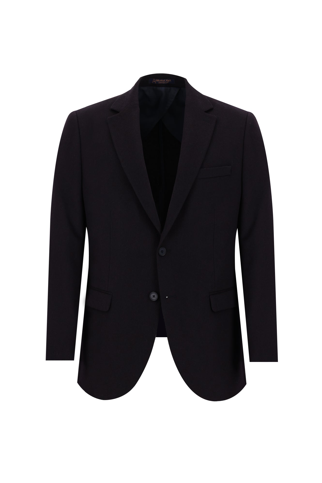 Koyu Bordo 7 Drop Slim Fit Dar Kesim Yünlü Klasik Ceket-Abdullah Ki??l?