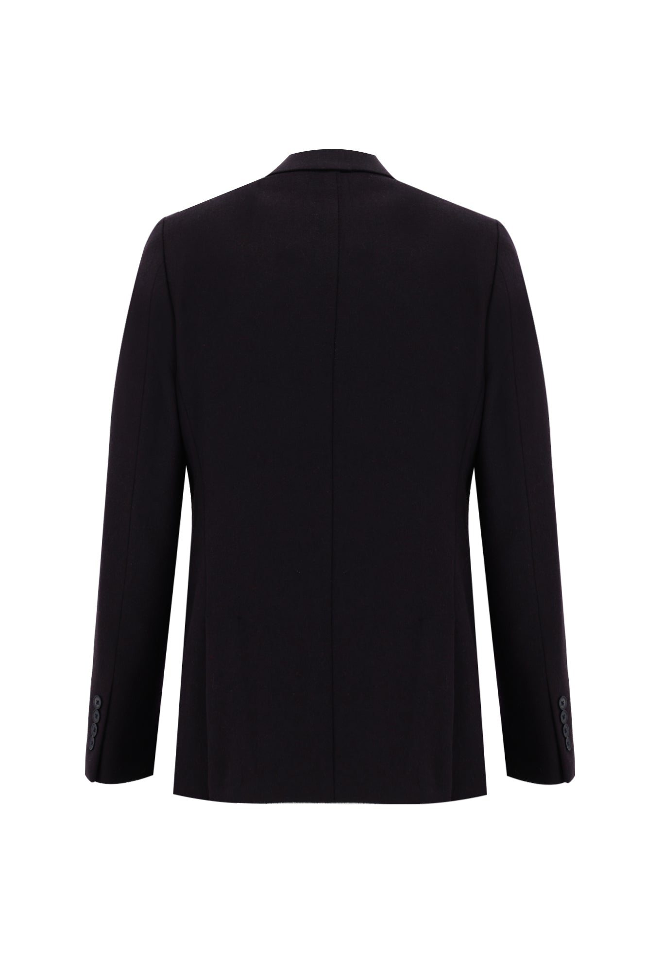 Koyu Bordo 7 Drop Slim Fit Dar Kesim Yünlü Klasik Ceket-Abdullah Ki??l?