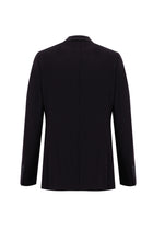 Koyu Bordo 4 Drop Relaxed Fit Rahat Kesim Yünlü Klasik Ceket-Abdullah Ki??l?