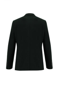 Koyu Ye?il 6 Drop Regular Fit Standart Kesim Yünlü Klasik Ceket-Abdullah Ki??l?