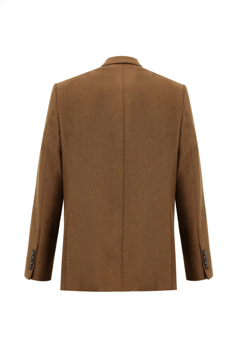 Tarçın  Slim Fit Dar Kesim Yünlü Ceket