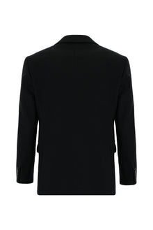 Siyah Regular Fit İtalyan Kaşmir Ceket