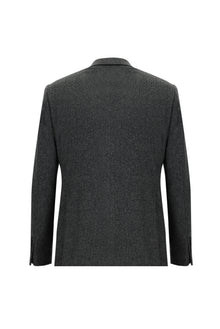 Orta Füme 4 Drop Relaxed Fit Rahat Kesim ?talyan Ka?mir Ceket-Abdullah Ki??l?