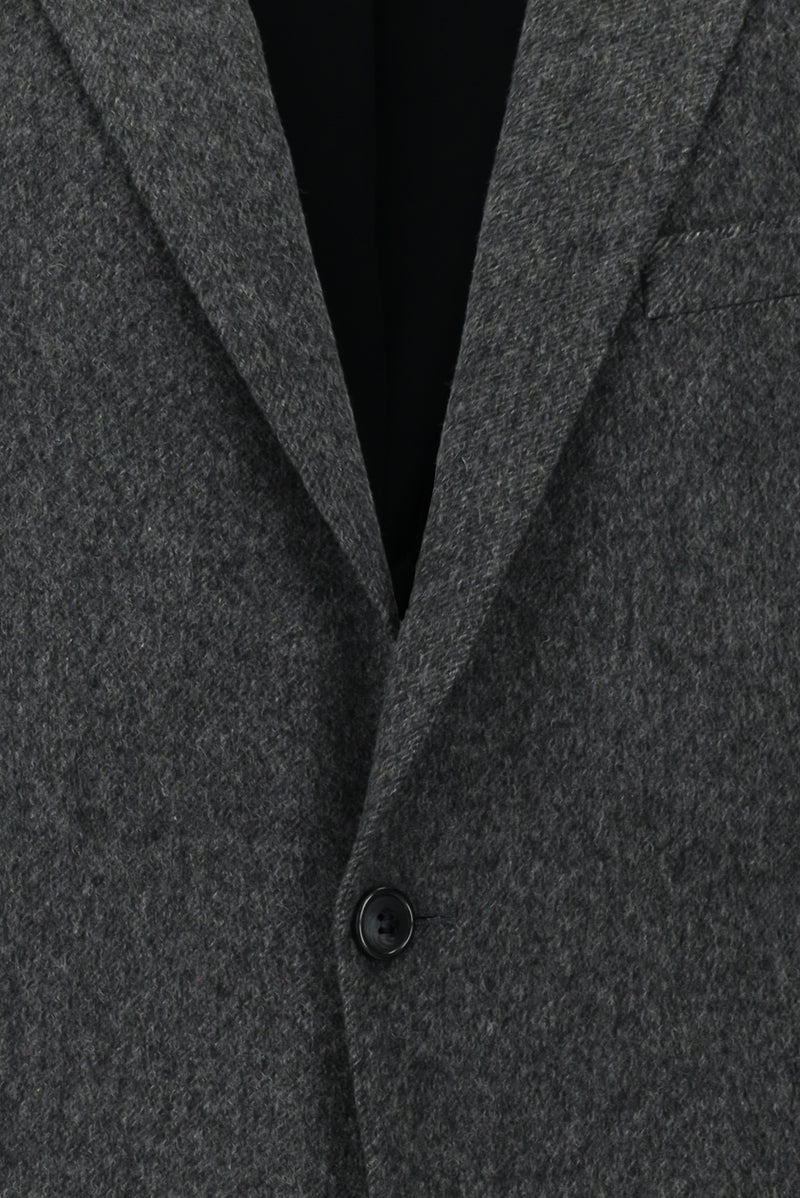 Orta Füme Regular Fit İtalyan Kaşmir Ceket