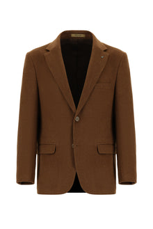 Taba Relaxed Fit Rahat Kesim İtalyan Kaşmir Ceket