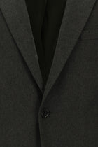 Orta Haki Slim Fit Dar Kesim İtalyan Kaşmir Ceket